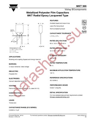 BFC236611124E3 datasheet  